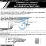 Admission Form Islamia College Peshawar Admission Form