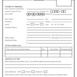 Admission Form Template Free Download PRINTABLE TEMPLATES