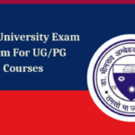 Agra University Exam Form 2022 DBRAU UG PG Private Regular Form