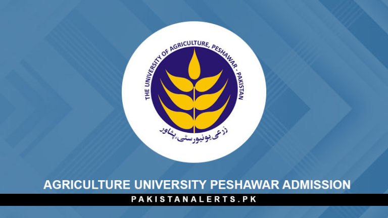 Agriculture University Peshawar Admission 2022