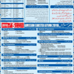 AIOU Admission 2018 Last Date And Admission Form Download FA BA MA