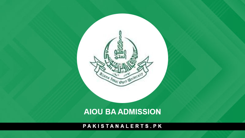 Aiou Ba Admission 2022 Last Date