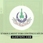 AIOU Enrollment For Continue Students 2022 enrollment aiou edu pk