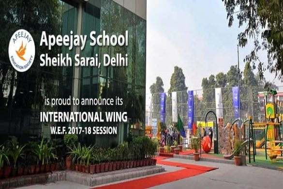 Apeejay School Sheikh Sarai Best CBSE School In Sheikh Sarai