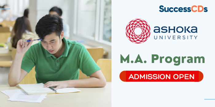 Ashoka University MA Admission 2022 Application Form Dates