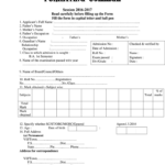 Ba Admission Form Fill Out And Sign Printable PDF Template SignNow