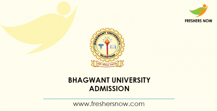 Bhagwant University Admission 2020 Application Form Released Dates