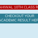 BISE Sahiwal 10th Class Result 2021 Online By Sahiwal Board