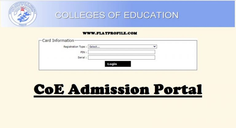 COE Admission Portal Colleges Of Education Apply Now