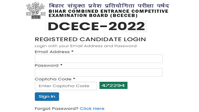 DCECE Application Form 2022 Date Bihar Polytechnic Admission Notification