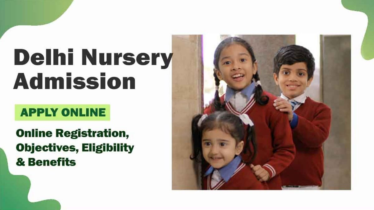 Edudel nic in Delhi Govt School Nursery Admission 2021 Apply Online Form