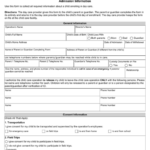 Form 2935 Download Fillable PDF Or Fill Online Admission Information