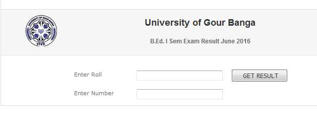Gour Banga University B Ed Result 2022 2023 Student Forum