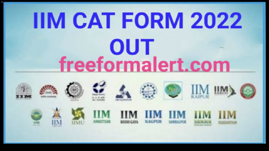 IIM CAT Admission Online Form 2022 iim Cat Form Out How To Fill Iim 