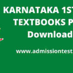 KARNATAKA 1ST PUC TEXTBOOKS PDF Download 2022 2023