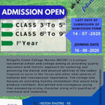 Margalla Cadet College Murree Admission 2020 Form Test