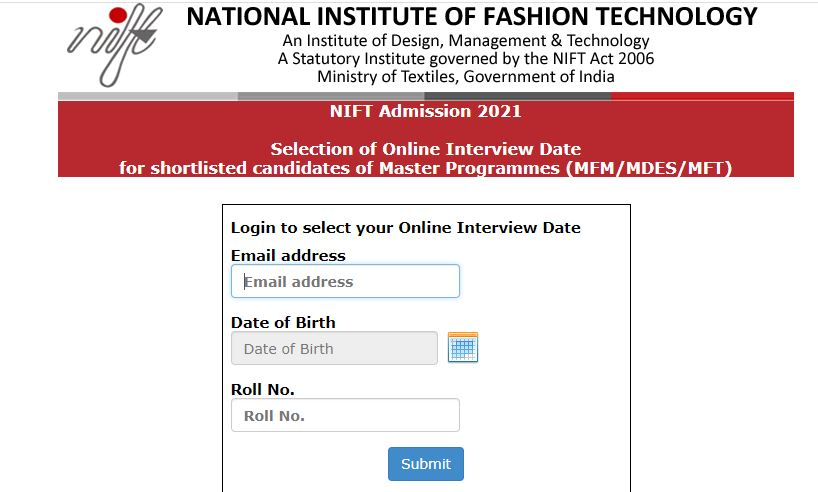 NIFT Application Form 2023 OUT Registration How To Apply Online Fees