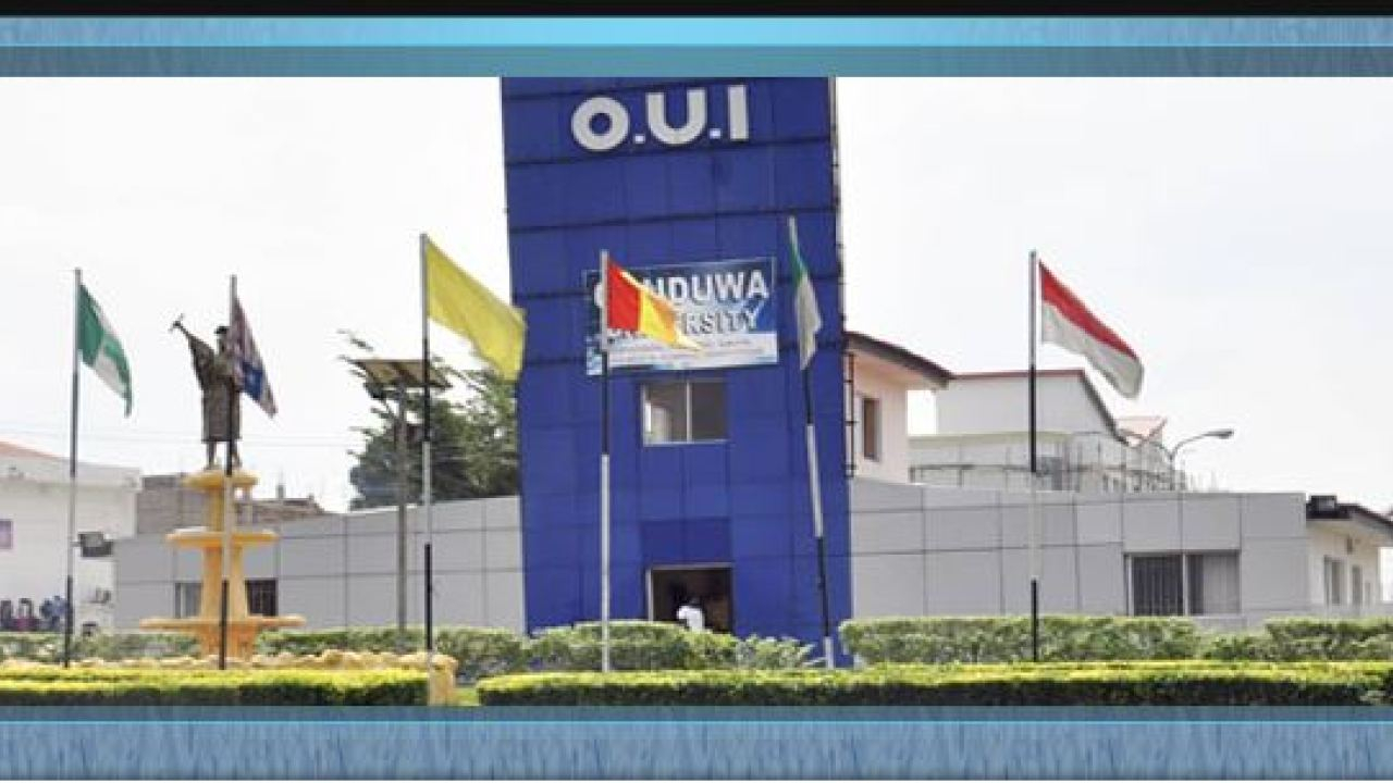 Oduduwa University Ile Ife OUI Post UTME Screening Form For 