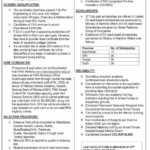 Pakistan Marine Academy Karachi Admission 2023 2024 Application Form