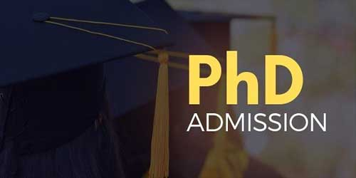 PhD Admission 2023 Application Form Notification Eligibility