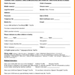 Sample Application For School Certificate New 11 School Admission Form