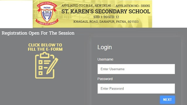 St Karens Secondary High School Patna Admission 2023 24 Www