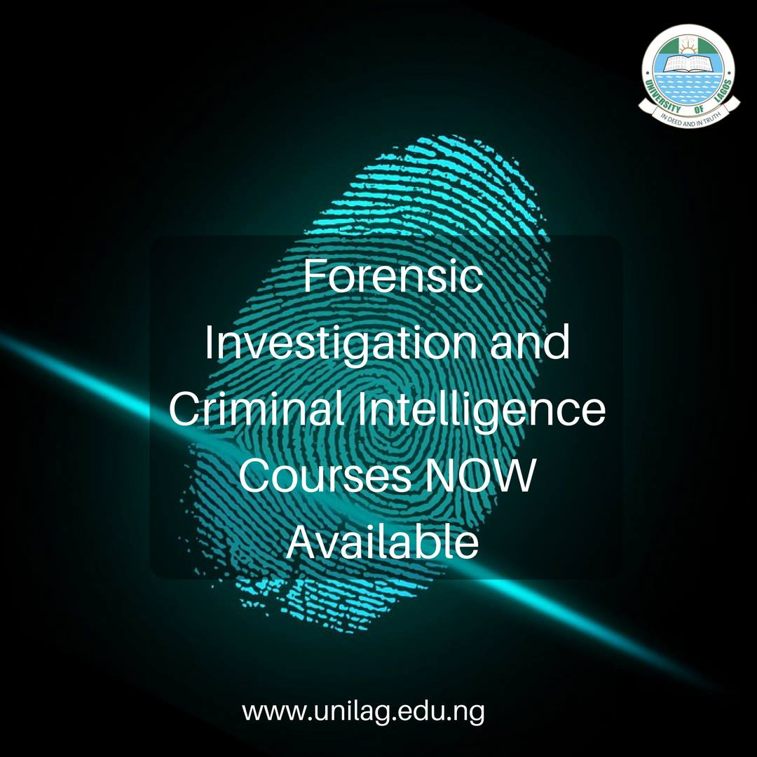 UNILAG Forensic Investigation Criminal Intelligence Courses Admission 