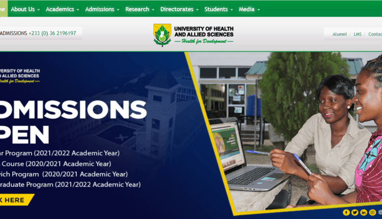 University Of Ghana 2022 Admission Forms Deadline Admission Form