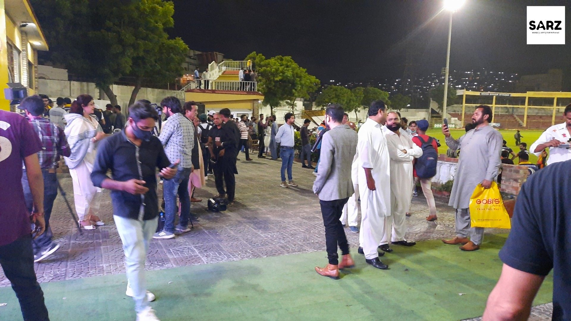 A Crowd Including Comedians Tiktokers And Cricketers Comedians