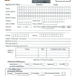 Admission Form School Termination Employee Letter For Application