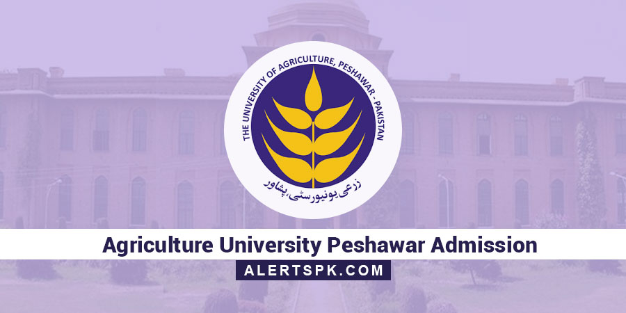 Agriculture University Peshawar Admission 2022