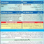 AIOU B Ed Admission 2023