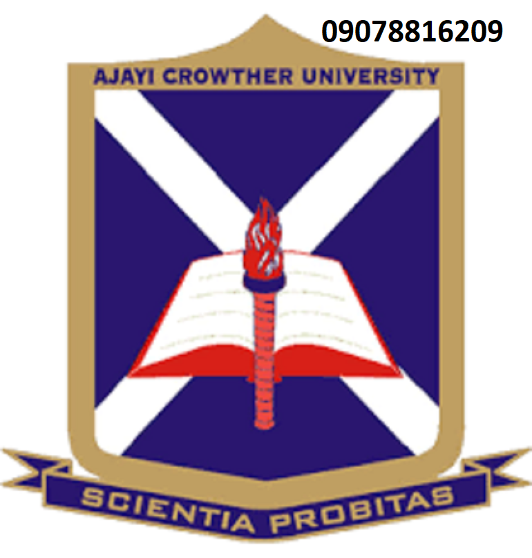 Ajayi Crowther University Oyo Admission Form 2022 2023 Is Out Be