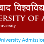 Allahabad University Admission Form 2020 AU UG PG Application Form At