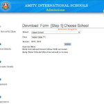 Amity International School Admission Form Download 2022 2023 EduVark