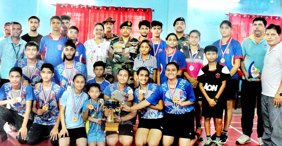 APS Kaluchak Excels In Inter APS Cluster 1 Badminton Tourney Jammu