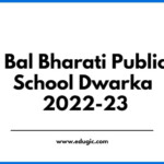 Bal Bharati Public School Dwarka 2022 23 Balbharati Admission Form