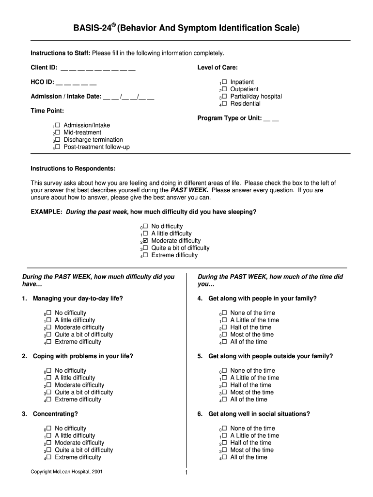 Basis 24 Form Fill Online Printable Fillable Blank PdfFiller