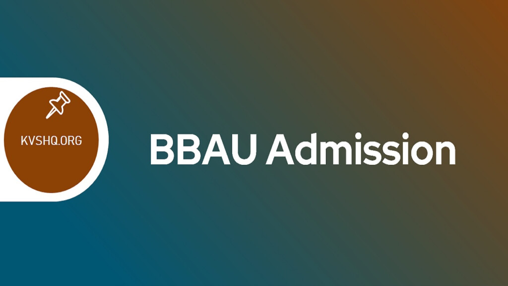 BBAU Admission 2023 24 Application Form Eligibility Courses