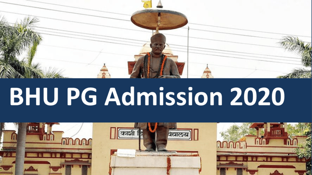 BHU Online Admission 2020 PG Course Studygeeta