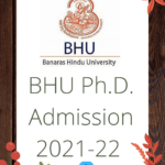 BHU Ph D Admission 2021 22 EaseMyPhD