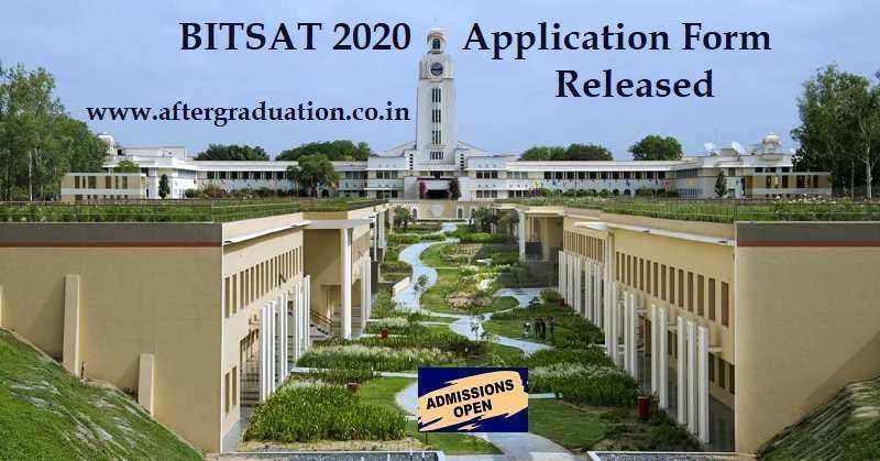 BITSAT 2020 Application Form Released For Admission At BITS Pilani Goa