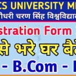 CCSU UG Admission 2022 23 Online Registration Form Link