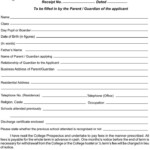 College Admission Form Sample 14 Fix Ablez College Admission