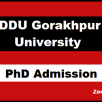 DDU Gorakhpur University PhD Admission 2022 23 Dates Application Form