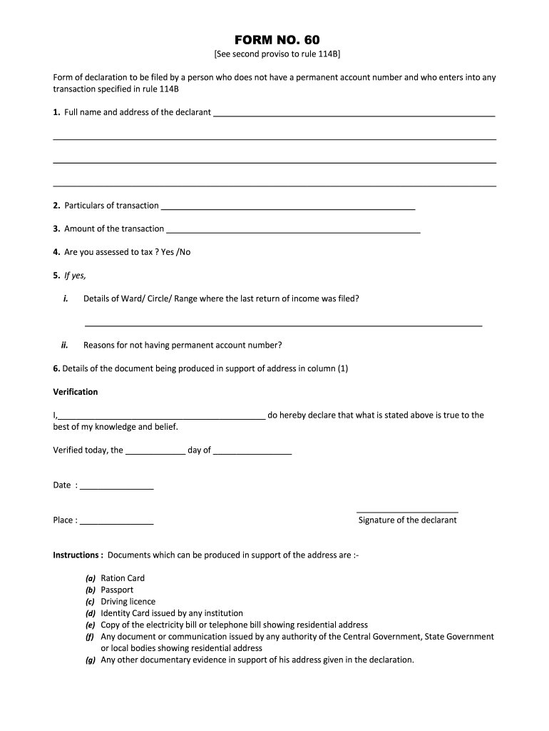 Form 60 2020 2022 Fill And Sign Printable Template Online US Legal