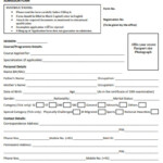 Hospital Admission Form Word Template Mfasebaby
