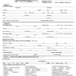 Hospital Patient Admission Form Document Fill Online Printable