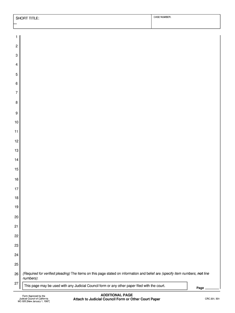 Judicial Council Forms California Fill Online Printable Fillable 