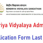 Kendriya Vidyalaya Admission 2023 24 Application Form Last Date